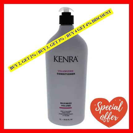 Volumizing Conditioner By Kenra For Unisex - 1 Liter