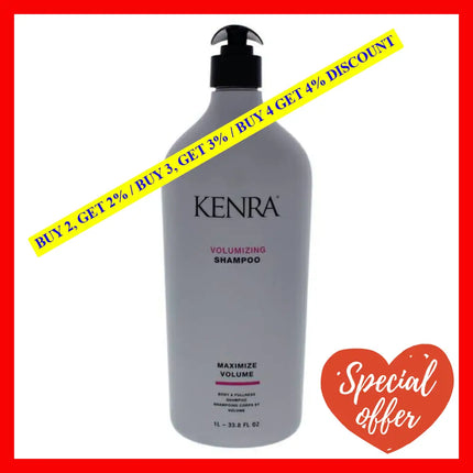 Volumizing Shampoo By Kenra For Unisex - 1 Liter