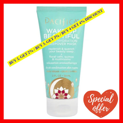 Wake Up Beautiful Mask By Pacifica For Unisex - 2 Oz