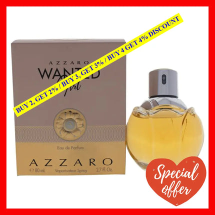 Wanted Girl By Azzaro For Women - 2.7 Oz Edp Spray