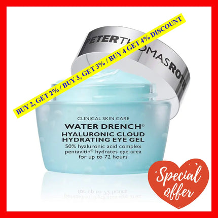 Water Drench Hyaluronic Cloud Hydrating Eye Gel By Peter Thomas Roth For Unisex - 0.5 Oz