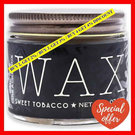 Wax - Sweet Tobacco By 18.21 Man Made For Men 2 Oz