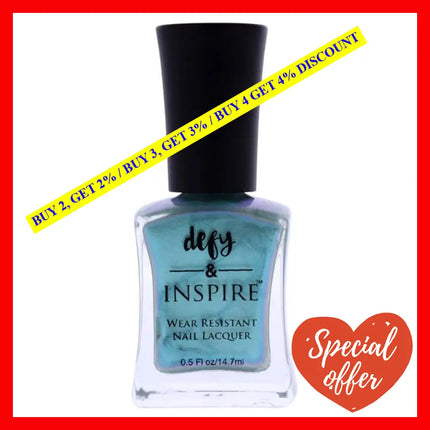 Wear Resistant Nail Lacquer - 513 Just Chilling By Defy And Inspire For Women 0.5 Oz Polish