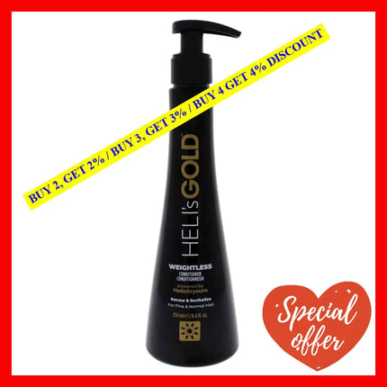 Weightless Conditioner By Helis Gold For Unisex - 8.4 Oz