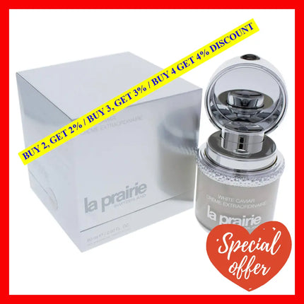 White Caviar Creme Extraordinaire By La Prairie For Women - 2 Oz Cream