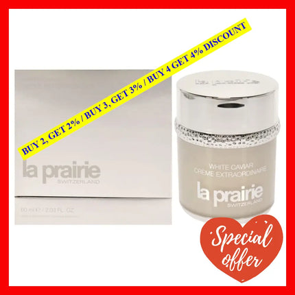 White Caviar Creme Extraordinaire By La Prairie For Women - 2 Oz Cream