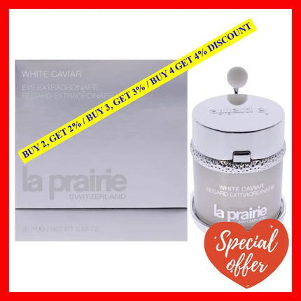 White Caviar Illuminating Eye Cream By La Prairie For Unisex - 0.68 Oz Cream