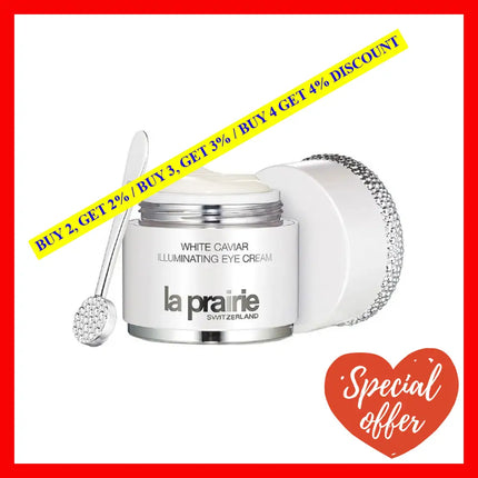 White Caviar Illuminating Eye Cream By La Prairie For Unisex - 0.68 Oz Cream