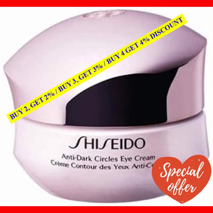 White Lucent Anti-Dark Circles Eye Cream By Shiseido For Unisex - 0.53 Oz