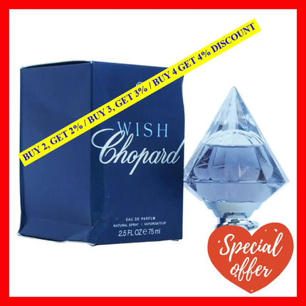 Wish By Chopard For Women - 2.5 Oz Edp Spray (Tester)