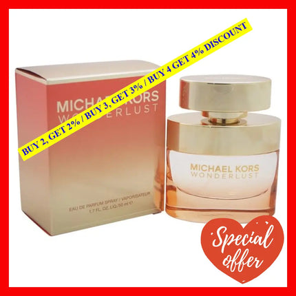 Wonderlust By Michael Kors For Women - 1.7 Oz Edp Spray