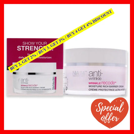 Wrinkle Recode Moisture Rich Barrier Cream By Strivectin For Unisex - 1.7 Oz