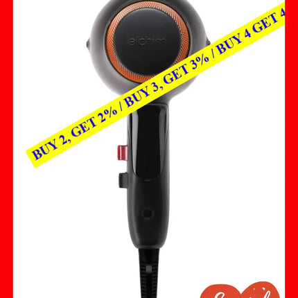 Xlite - Matte Black By Elchim For Unisex 1 Pc Hair Dryer