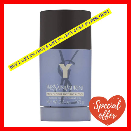 Y By Ysl 2.5 Deodorant Stick For Men