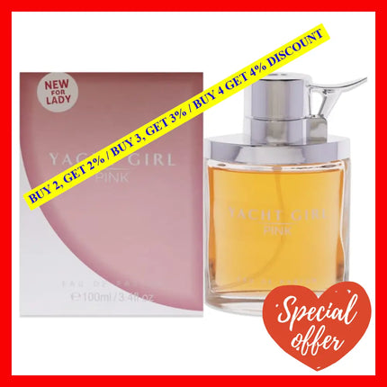 Yacht Girl Pink By Myrurgia For Women - 3.4 Oz Edp Spray