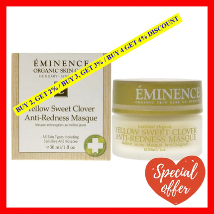 Yellow Sweet Clover Anti-Redness Masque By Eminence For Unisex - 1 Oz Mask