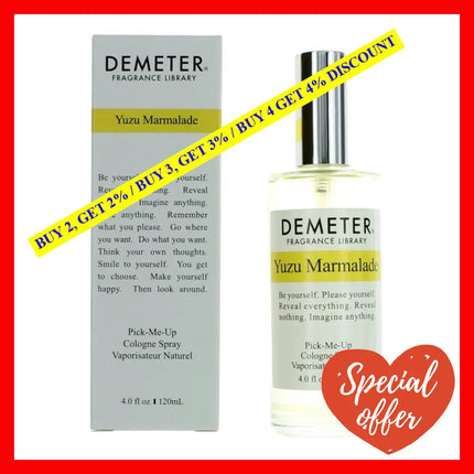 Yuzu Marmalade By Demeter 4 Oz Cologne Spray For Unisex