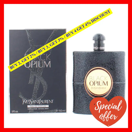 Yves Saint Laurent Black Opium 5 Oz