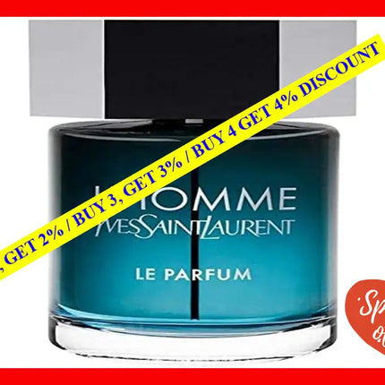 Yves Saint Laurent L’homme Le Parfum Spray For Men 3.3 Oz / 100 Ml