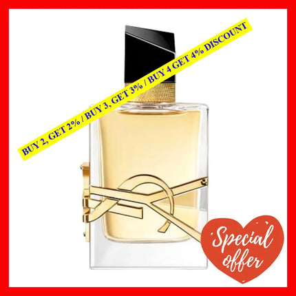 Yves Saint Laurent Libre For Women 1.7Oz-50Ml Eau De Parfum Spray