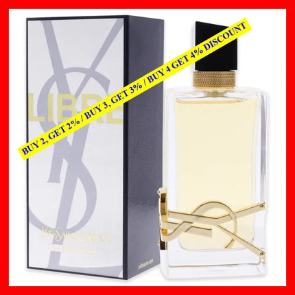 Yves Saint Laurent Libre Women 3 Oz Edp Spray