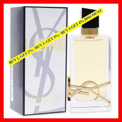 Yves Saint Laurent Libre Women 3 Oz Edp Spray