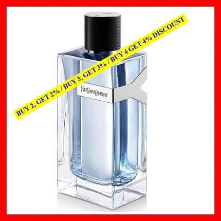 Yves Saint Laurent Y Eau De Toilette For Men 6.8 Oz / 200 Ml